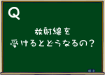 放射線を受けるとどうなるの？